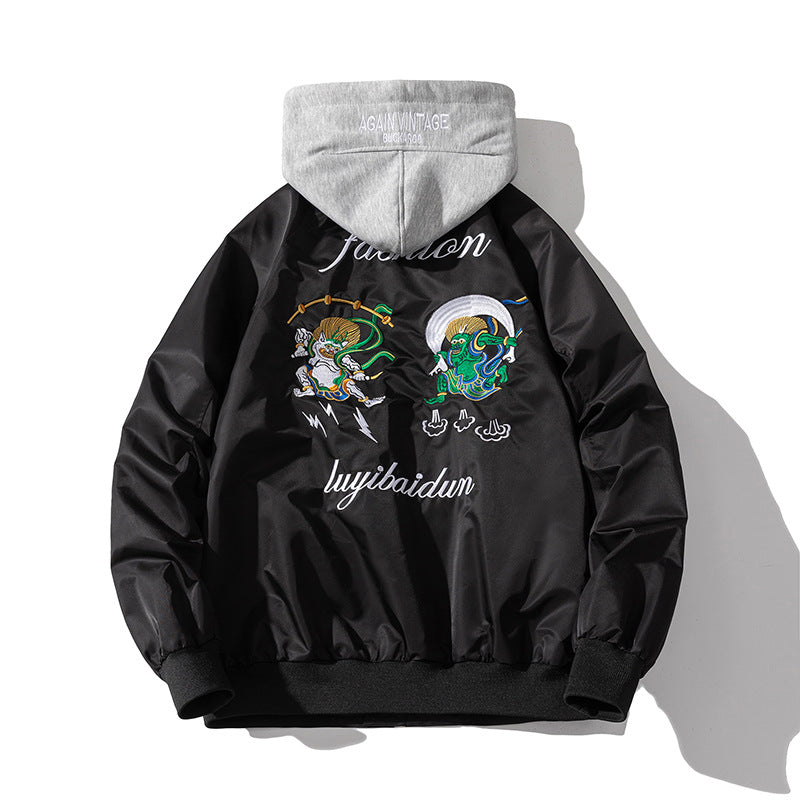 Varsity Jacket Thin Embroidery Baseball Uniform