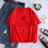 BTS Proof T Shirt Summer Loose Cotton T Top for Women