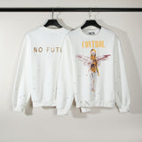 Nirvana Hoodie Kanye Angel Print Rock Hoodies For Men And Women