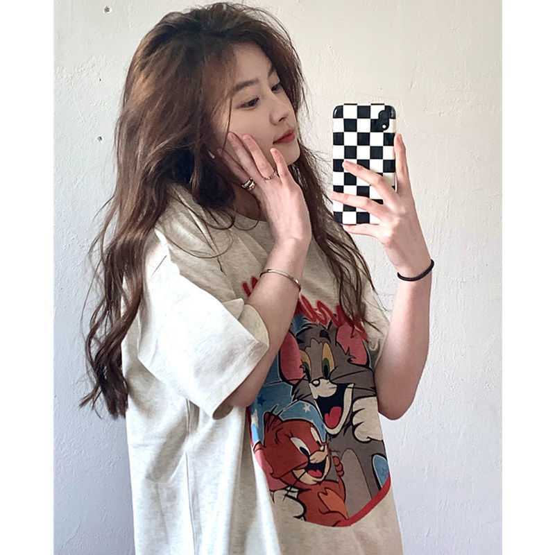 Tom And Jerry T Shirt Loose Cat And Mouse