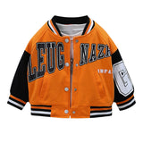 Toddler Boys Jackets Casual Baseball Jacket Spring and Autumn