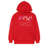 Squid Game Costume 2D Digital Creative Printing Hooded Sweater