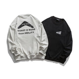 Man Fall Outfis Fall Men's Clothing Pocket Embroidered Back Printed Crew Neck Sweatshirt Men's Casual Pullover Top