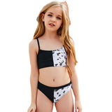 Children Swimsuit Girl's Bikini Backless