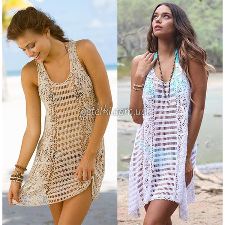 Coachella Music Festival Outfits Spring and Summer Dress Hollow Knitted