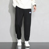 Grey Sweatpants Men's Spring and Autumn Sweatpants Loose Casual Trousers