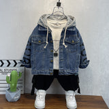 Toddler Boys Jackets Boys' Denim Jacket Spring and Autumn