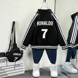 Toddler Boys Jackets Boy's Autumn Coat Spring and Autumn Baseball Uniform