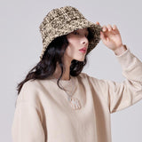 Yankee And Dogers Bucket Hat Autumn And Winter Men And Women Retro Leisure Basin Hat Warm Wind-Proof Cap