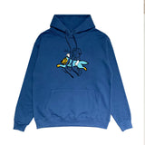 Ice Cream Running Dog Hoodie Hip-Hop Hipster Terry Fabric Hoodie