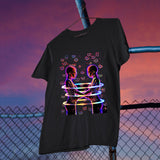 Valentine's Day T Shirts Couples Autumn Printed Loose Short Sleeve Women's T-shirt