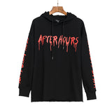 Vlone Hoodie Big V Hooded Loose Hip Hop Street Couple Sweater Men And Women
