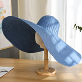 Big Hats Women's Korean-Style Casual Beach Hat Straw Hat