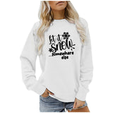 Yes I M Cold Sweatshirts Casual round Neck Sweater Hoodie