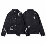 Man Fall Outfits Denim Jacket Loose Denim Jacket