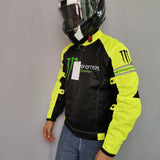 Monster Energy Biker Jacket Spring And Summer Mesh Breathable