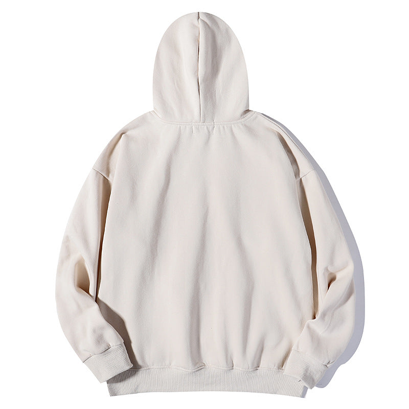 Kanye West Sunday Service Hoodie Fog Fg Three-Dimensional Flocking Fleece Hoodie
