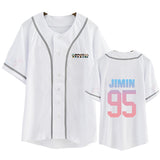BTS Proof T Shirt Short Sleeve Baseball Shirt Summer Clothes T-shirt Baseball Shirt