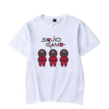 Squid Game Costume Printed Short-Sleeved T-shirt