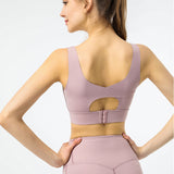 Underwear for Sweating Push-up Workout Sports Quick-Drying Yoga Vest Shockproof