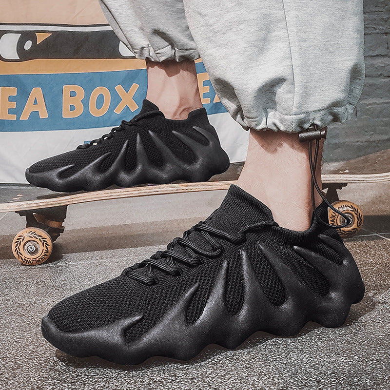 designer Sneaker Shoes Couple Summer Solid Color Fashion Trendy Shoes Breathable Casual Sneakers