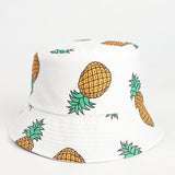 Bucket Hat Fishing Cap Cotton Print Fisherman Hat Printed Fashion Flower Leopard Print Bucket Hat Fashion Sun-Proof Hat