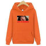 Adolescence Sweatshirt Sweatshirt Printing plus Velvet Hoodie
