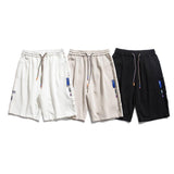 Men White Shorts Summer Casual Shorts Loose Men