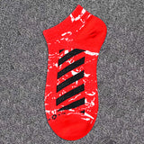 Off White Socks Short Socks Men's and Women's Basketball Sports Ankle Socks Hip Hop Socks