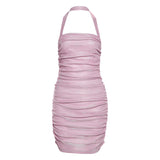 Music Festivals Rave Outfits Dress Spring and Summer Women's Clothing Fashion Sexy Backless Slim Fit