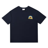 Noah T Shirt Noah Cross Classic Rainbow Printing Loose Cotton Oversize Short Sleeve Men'S T-Shirt Women'S Couple Wear