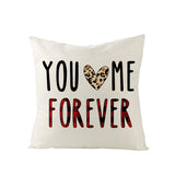 Valentine's Day Pillow Covers 4 Piece Random Styles Together, Love Car Home Pillow Cushion Cover