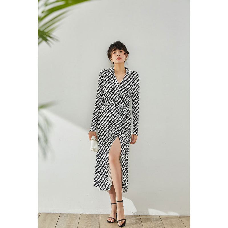 Gloria Vanderbilt One-Piece Elegant Dress Wrap