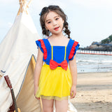Children Swimsuit Children's Swimsuit Snow White Dress One-Piece Children's