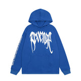 Revenge Hoodie Mechanical Skull Print Men's and Women's Hooded Sweater