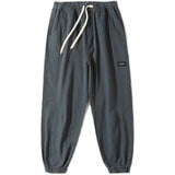 Man Fall Outfis Solid Color Ankle Banded Pants Male Student Workwear Casual Pants