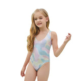 Children Swimsuit One-Piece Printed Bikini Swimsuit Little Girl