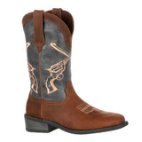Justin Yellowstone Boots Knight Boots Casual Men'S Shoes High-Top Square Toe Embroidery