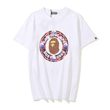 Bathing Ape T Shirt Cartoon Anime Loose Summer Casual T-shirt
