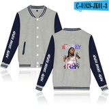 Never Broke Again Hoodie Casual Men'S And Women'S Long Sleeves Baseball Uniform
