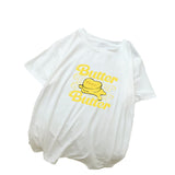 BTS Proof T Shirt plus Size Loose T-shirt Printed round Neck