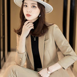 Interview Suit Women Coat Female Spring Autumn Business Suit