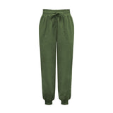 Coachella Music Festival Outfits Spring and Summer Women's Clothing Comfort and Casual Trousers Fashionable Elastic Waist