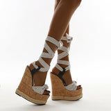 Platform Heels for Women Fashion Platform Strap Sandals for Women Summer