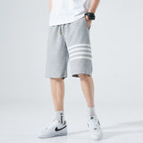 Men White Shorts Men's Shorts Summer Casual Casual Sports Pants Loose