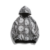 Men Graphic Hoodies Men's Autumn Hooded Couple Loose-Fitting Casual Pullover