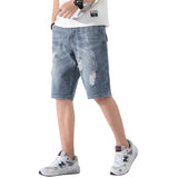 Men Jorts Denim Shorts Men's Loose plus Size Summer