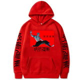 Anime Hoddies Curse Back to Battle Two Sides Suqian Student Top Casual Sweatshirt