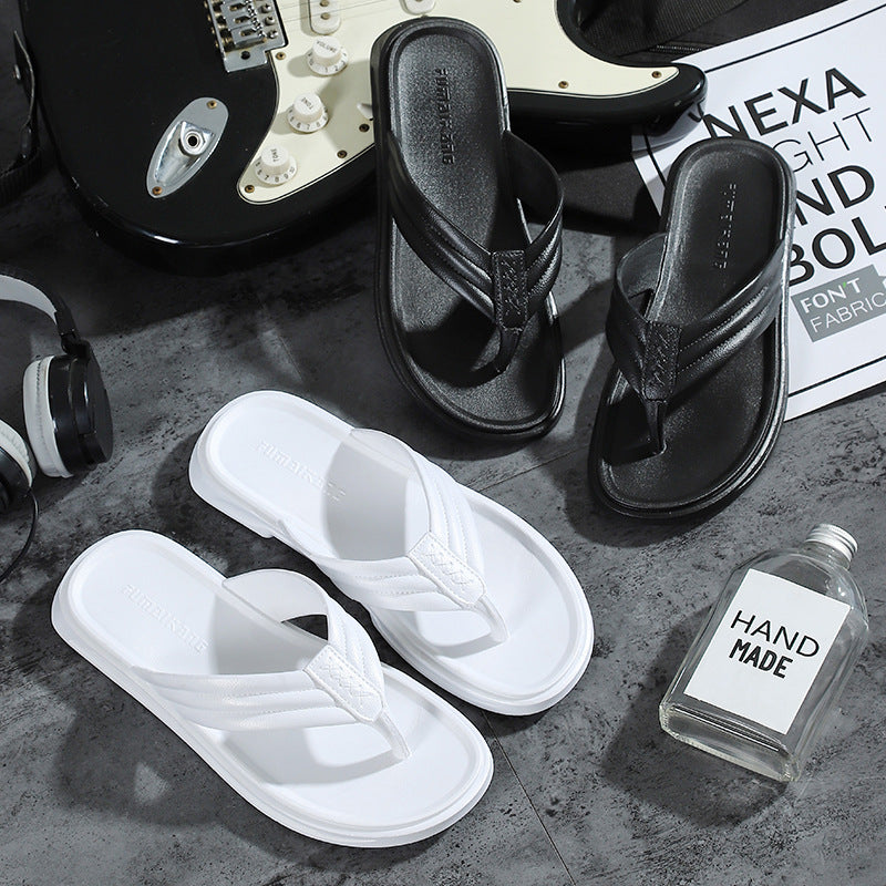 Flip Flops Summer Men's Casual plus Size Flip-Flops Beach Shoes Men