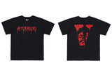 Vlone Shortsleeved Tshirt Men'S Casual Able Men'S Top